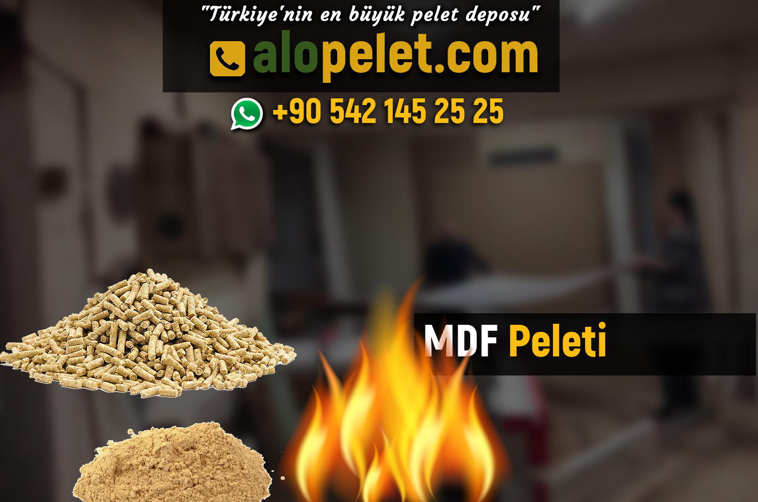 MDF Peleti